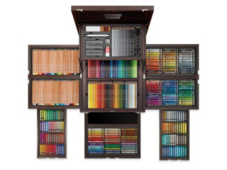 Caja 250 aniversario de Faber Castell con cientos de colores.