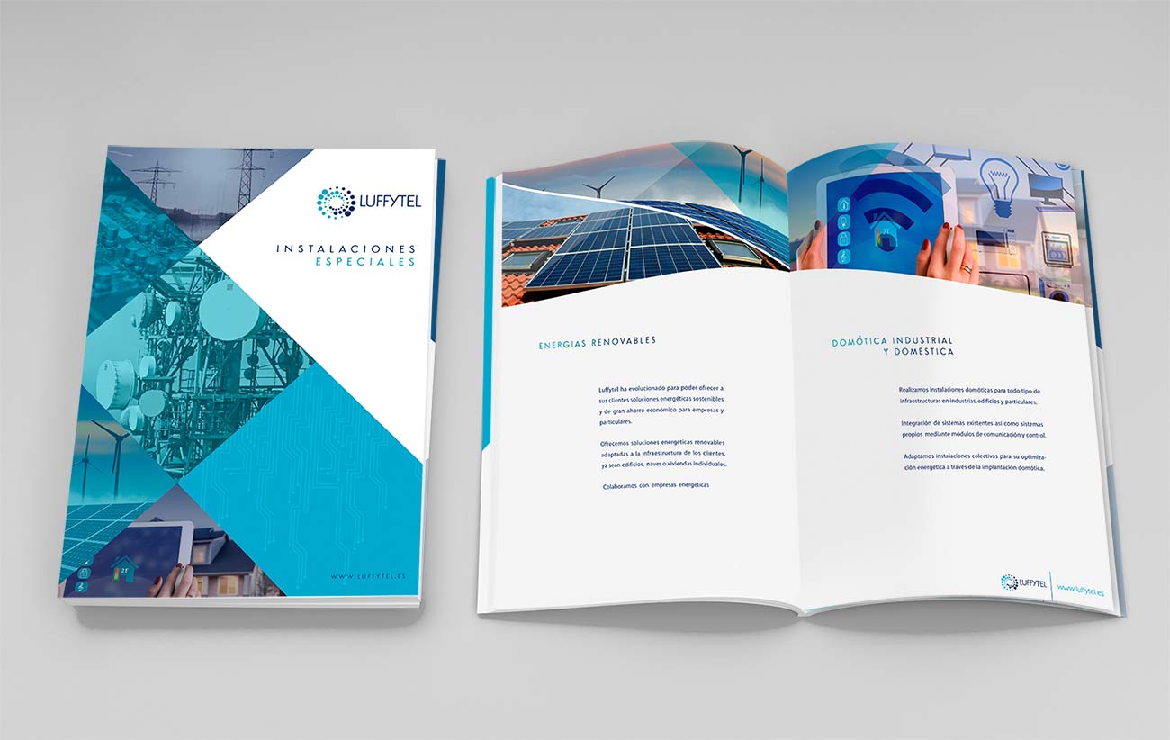 diseño de dossier corporativo para empresa