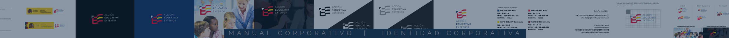 diseño de imagen corporativa para AEE ministerio de Educacion y formacion profesional