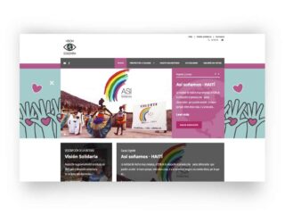 Diseño web Visión solidaria