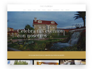 Diseño web Finca La Aldeola