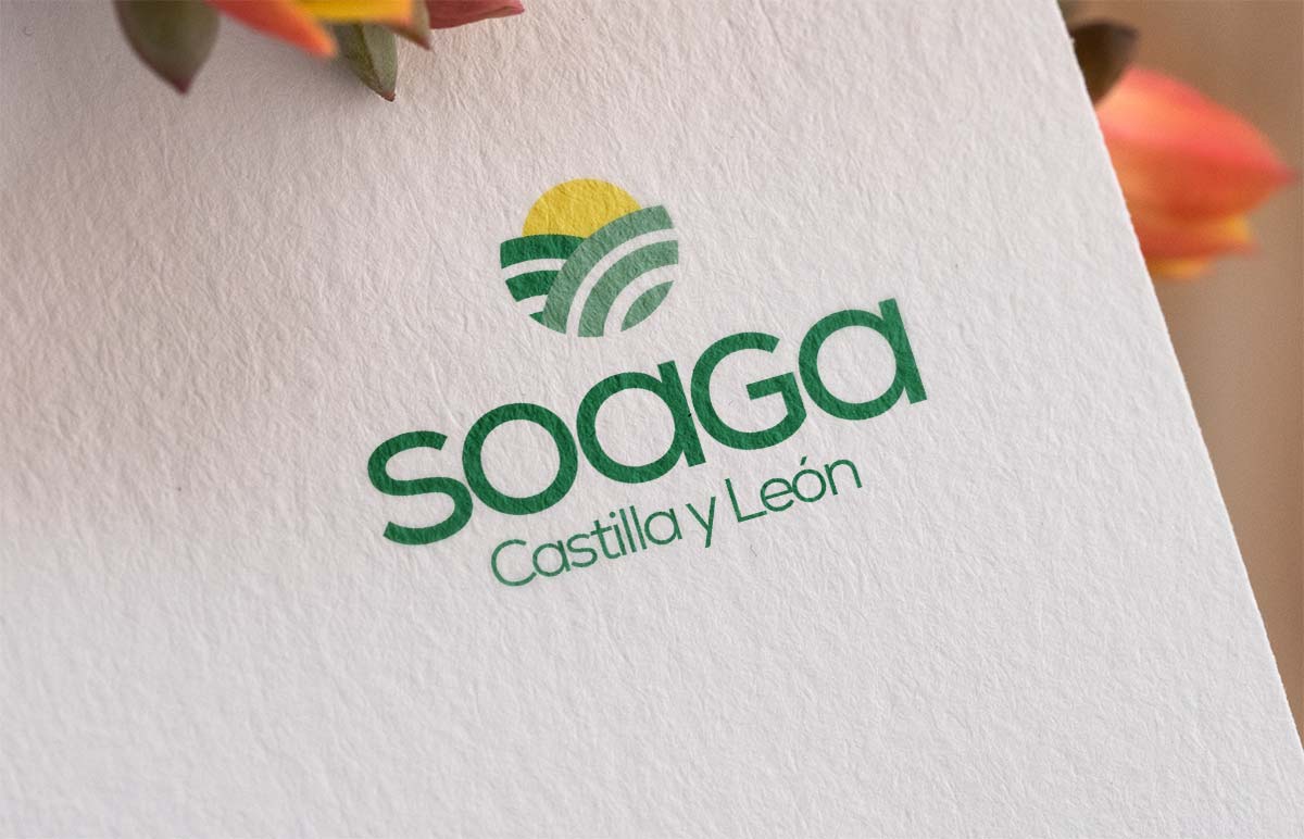 diseño de imagen corporativa para Soaga Castilla y León