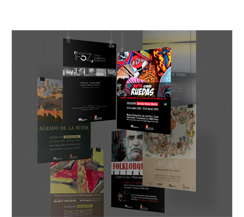 diseño de carteles museo etnográfico de Zamora