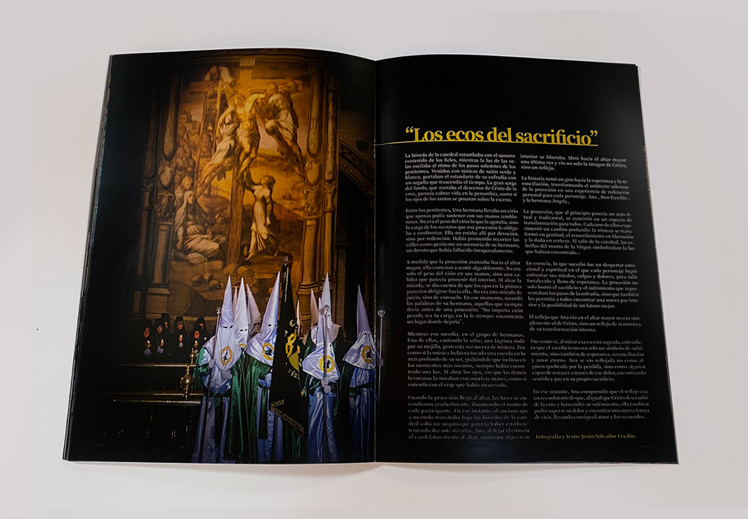 diseño editorial revista Spes