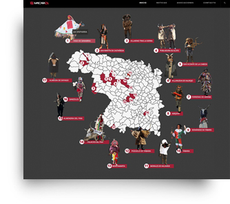 diseño de página web Asociación de Mascaraza