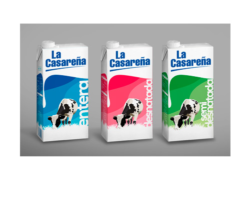 diseño de packaging producto leche