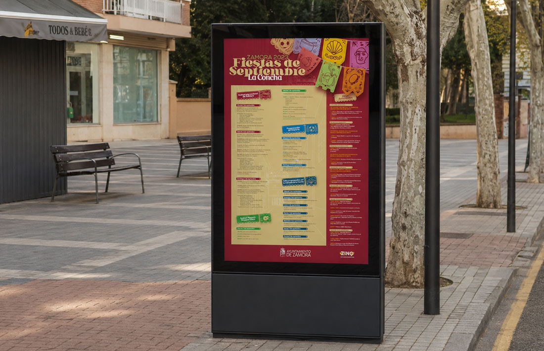 MUPI de las Fiestas de Septiembre La Concha de Zamora