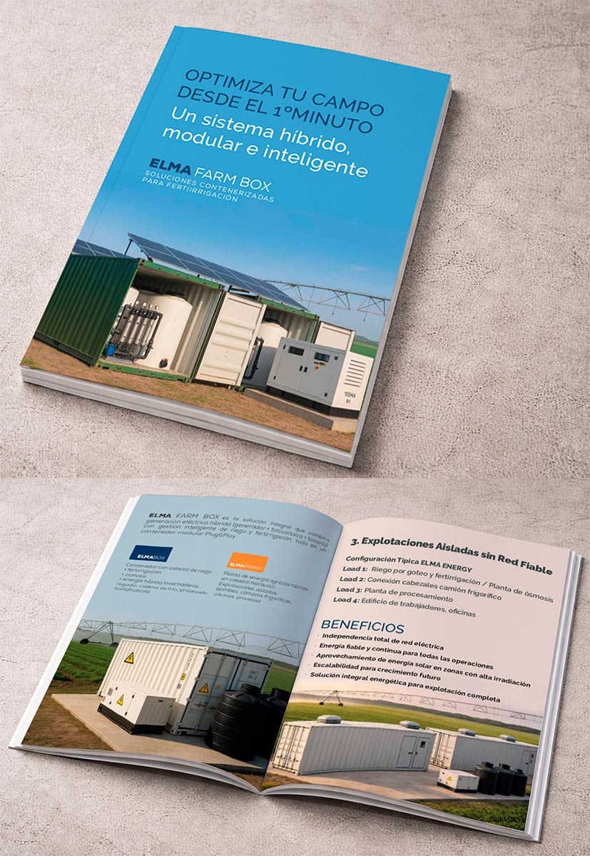 Catálogo para ELMA BOX | Diseño agroindustrial con apoyo de IA