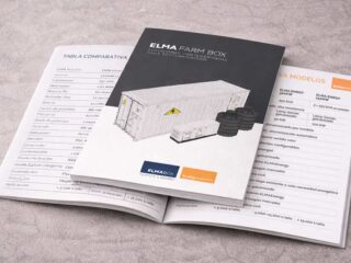 Diseño de catálogo técnico para ELMA BOX