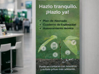Diseño de rollup ferias agrícolas