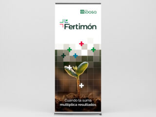 Diseño de roll-up para ferias