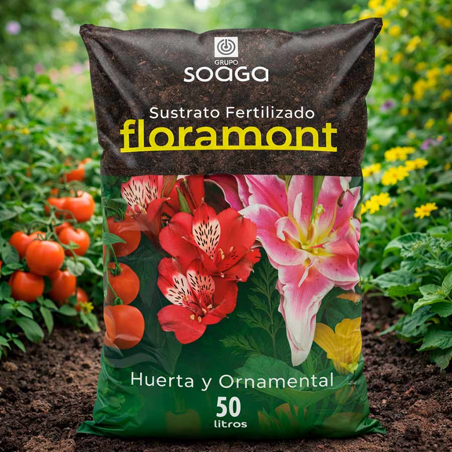 packaging para sustrato fertilizante