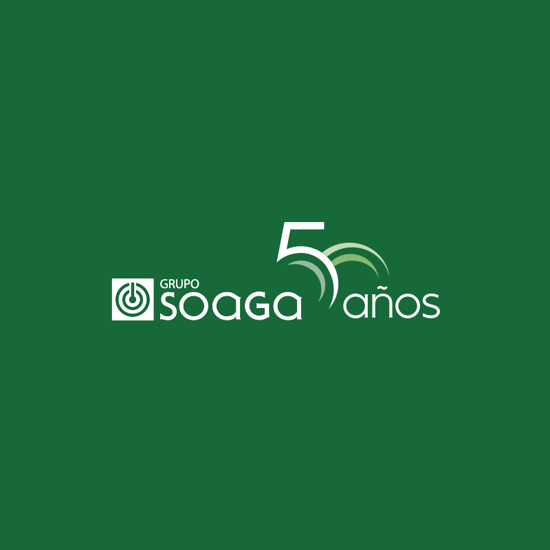 diseño de imagen conmemorativa, diseño de imagen 50 aniversario empresa grupo soaga