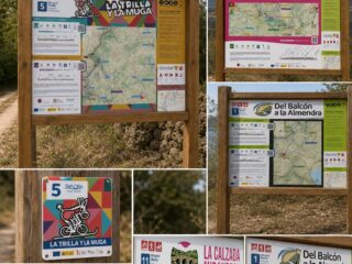 Diseño de señalización turística y paneles informativos para rutas