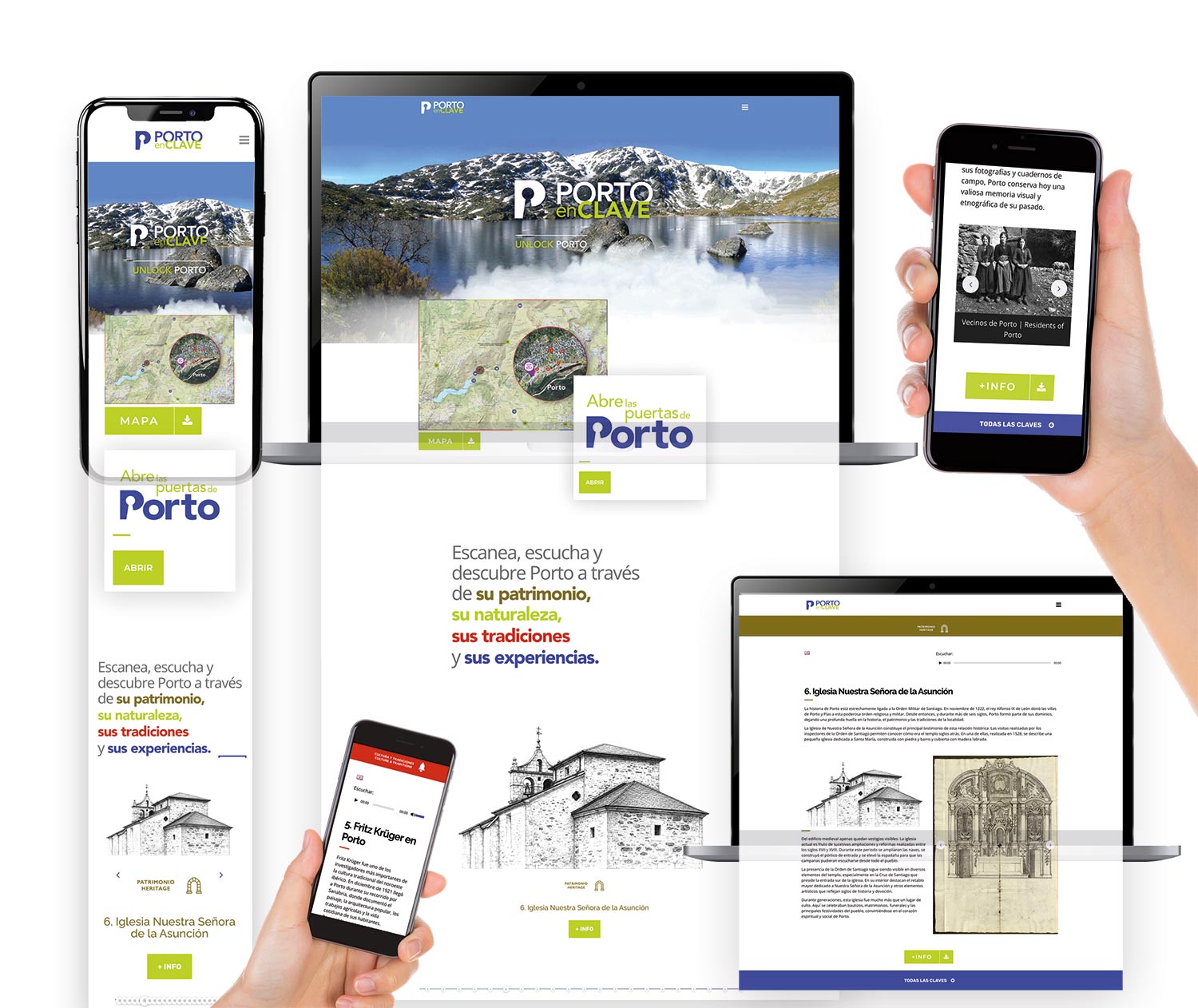 Plataforma digital Porto en Clave