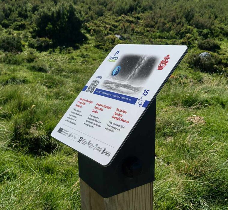 Placas interpretativas del proyecto turístico Porto en Clave