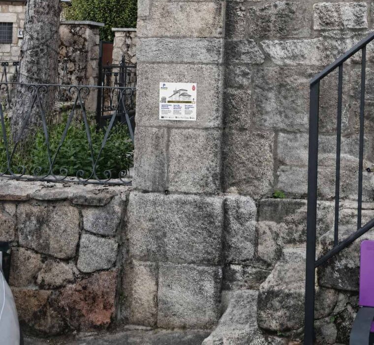 Placas interpretativas del proyecto turístico Porto en Clave